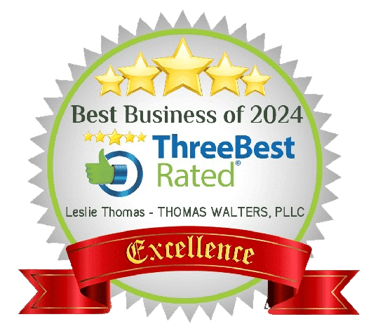 2024 Three Best Badge - Thomas Walters PLLC 2024 Three Best Badge - Thomas Walters PLLC